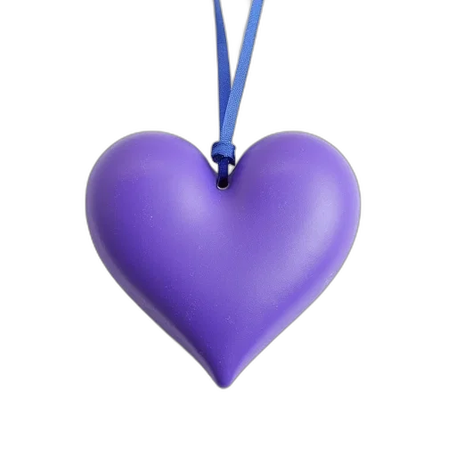 jewelry, 3d render, blue, purple transparent PNG cut-out