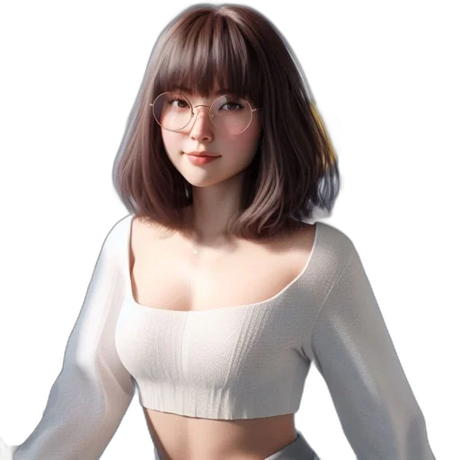 robot, dress, jacket, hair transparent PNG cut-out