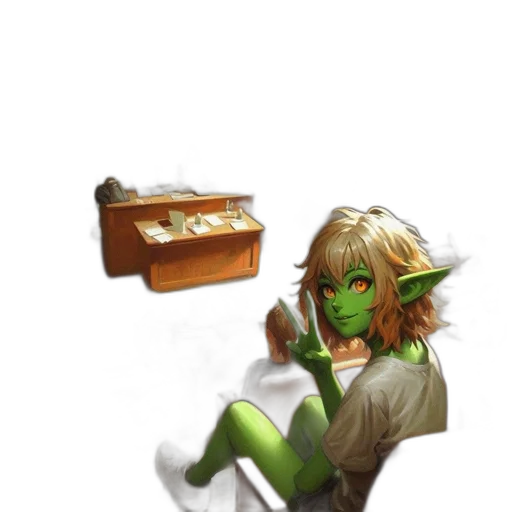 mask, staff, creature, face transparent PNG cut-out
