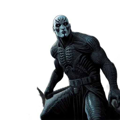creature, comic book art, concept art, 3d render transparent PNG cut-out