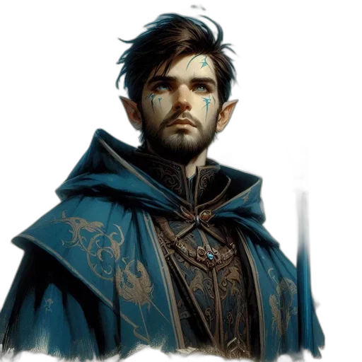 staff, face, fantasy art, concept art transparent PNG cut-out