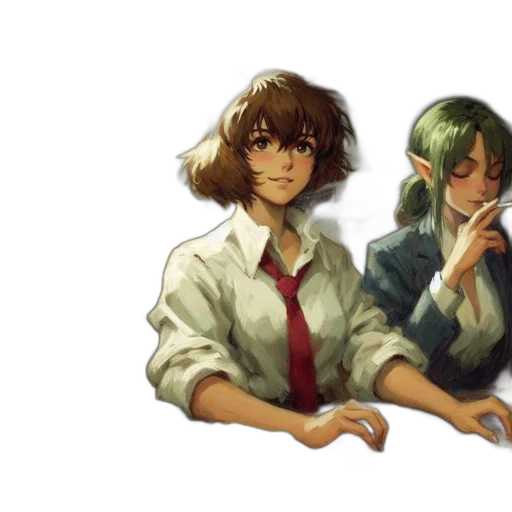staff, mask, watercolor, concept art transparent PNG cut-out