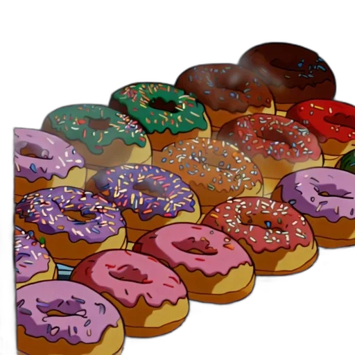 food, jewelry, 3d render, photorealistic transparent PNG cut-out