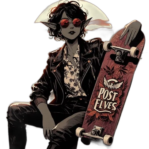 jacket, comic book art, concept art, cartoon transparent PNG cut-out
