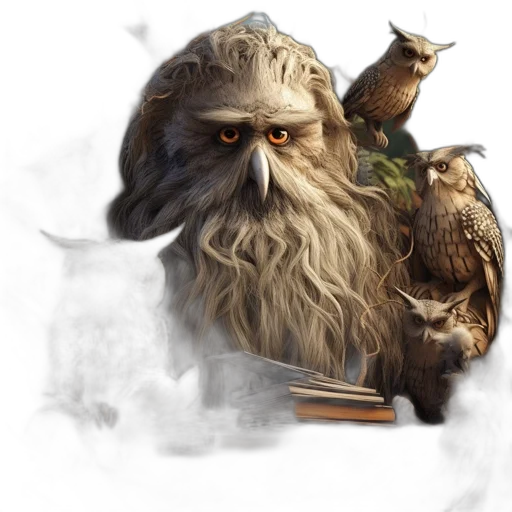fantasy art, concept art, photorealistic, 3d render transparent PNG cut-out