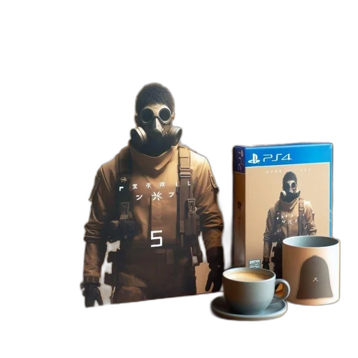 mask, weapon, face, concept art transparent PNG cut-out