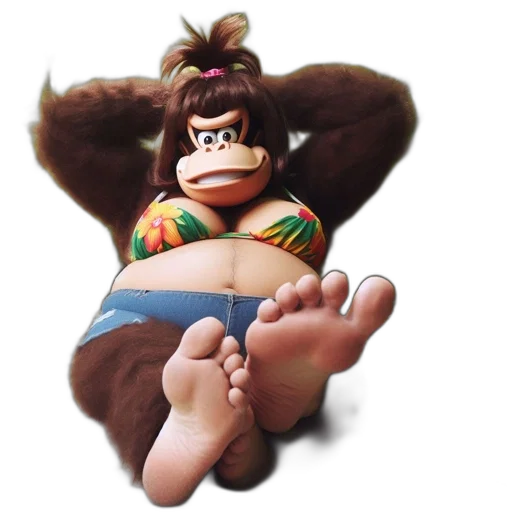 animal, creature, shoes, 3d render transparent PNG cut-out