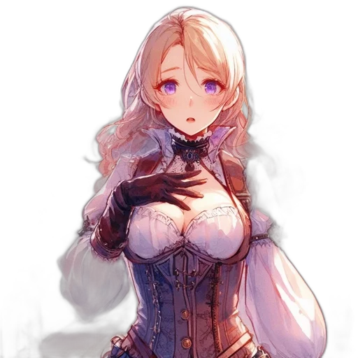 dress, jacket, sword, weapon transparent PNG cut-out