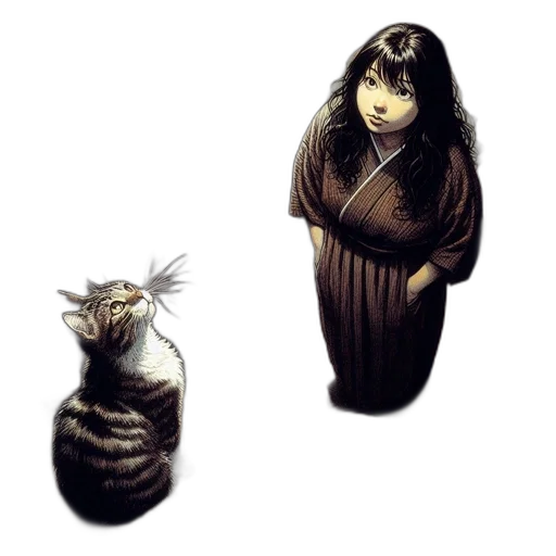 staff, dress, creature, concept art transparent PNG cut-out