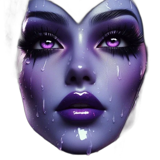 mask, face, crown, creature transparent PNG cut-out