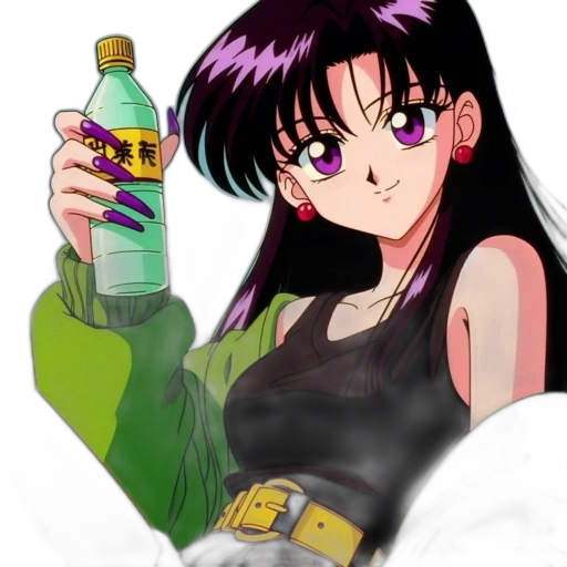 bottle, weapon, jacket, robot transparent PNG cut-out
