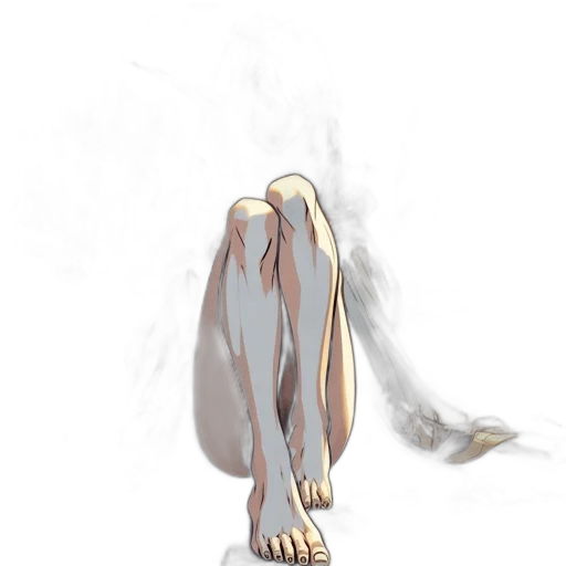 creature, mask, staff, dress transparent PNG cut-out