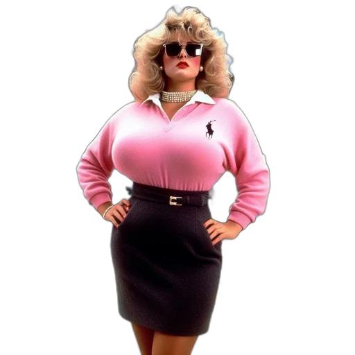 jacket, dress, vaporwave, 3d render transparent PNG cut-out