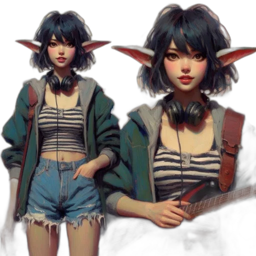 creature, jacket, concept art, fantasy art transparent PNG cut-out