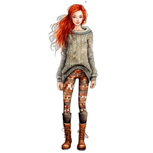 dress, jacket, concept art, fantasy art transparent PNG cut-out