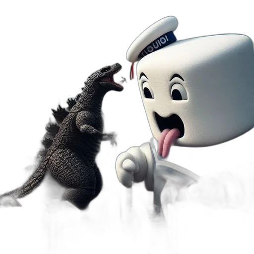 robot, dragon, creature, 3d render transparent PNG cut-out