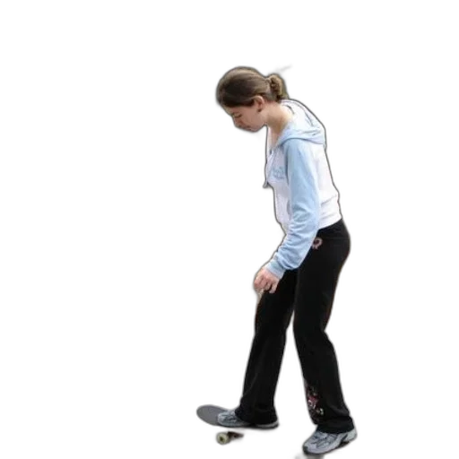 staff, jacket, young, woman transparent PNG cut-out