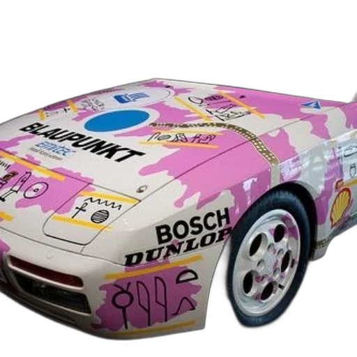 car, concept art, vaporwave, 3d render transparent PNG cut-out