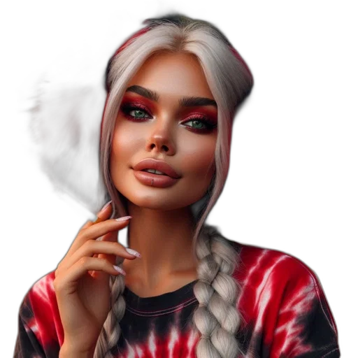 face, fantasy art, photorealistic, concept art transparent PNG cut-out