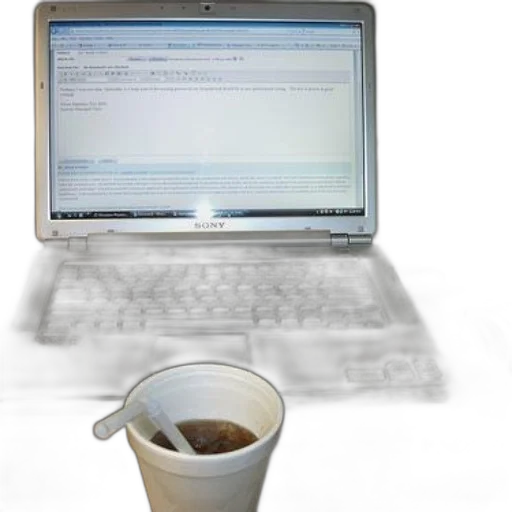 staff, 3d render, laptop, sony transparent PNG cut-out