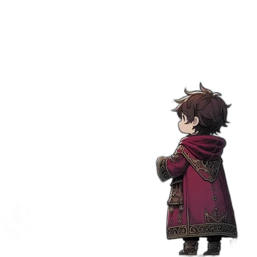 jacket, sword, weapon, staff transparent PNG cut-out