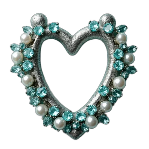 jewelry, crown, horseshoe, turquoise transparent PNG cut-out