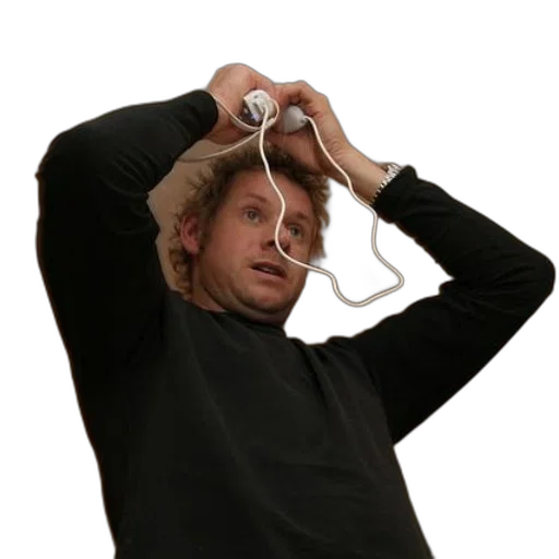 staff, hair, jacket, hat transparent PNG cut-out