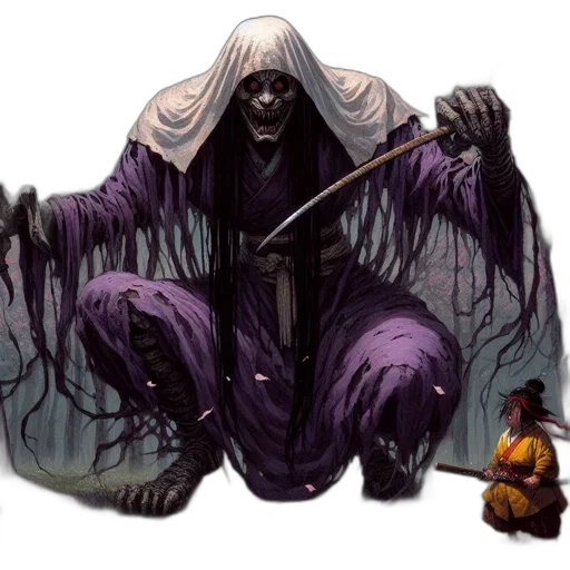 creature, concept art, comic book art, fantasy art transparent PNG cut-out