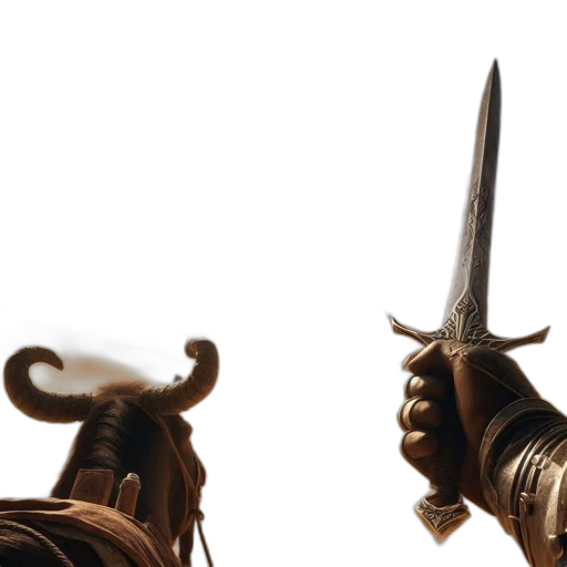 sword, weapon, staff, dragon transparent PNG cut-out