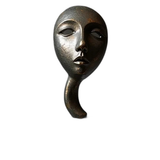 mask, face, jewelry, staff transparent PNG cut-out