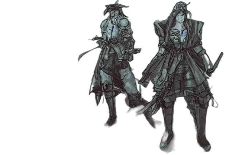 concept art, fantasy art, cyberpunk, 3d render transparent PNG cut-out