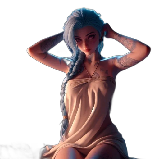 dress, dragon, face, fantasy art transparent PNG cut-out