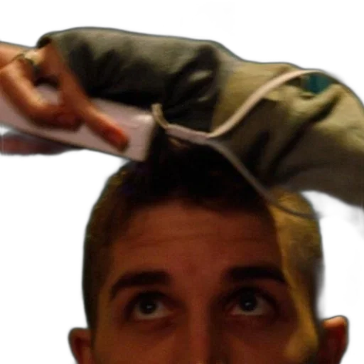 jacket, staff, hat, hair transparent PNG cut-out