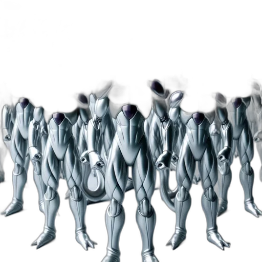 robot, creature, animal, staff transparent PNG cut-out