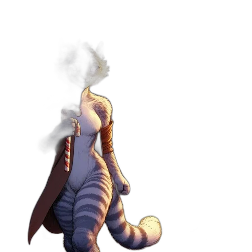 dragon, staff, creature, animal transparent PNG cut-out