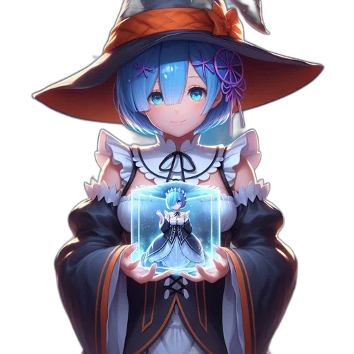 dress, staff, crown, hat transparent PNG cut-out