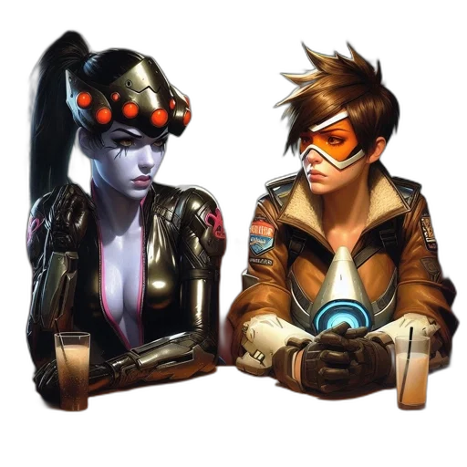 mask, jacket, concept art, cyberpunk transparent PNG cut-out