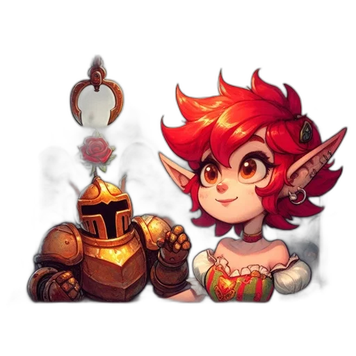 staff, crown, jewelry, concept art transparent PNG cut-out