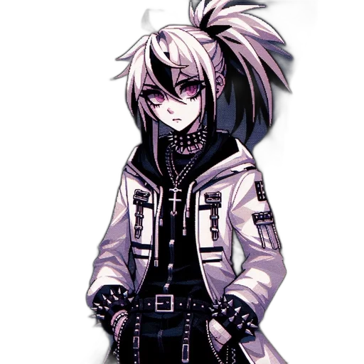 jacket, staff, weapon, animal transparent PNG cut-out