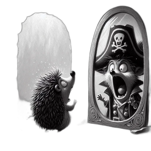 creature, mask, hair, furniture transparent PNG cut-out