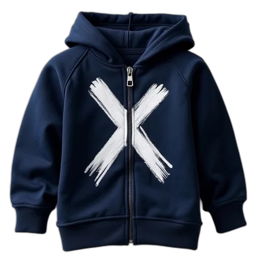 jacket, inverted, white, symbol transparent PNG cut-out