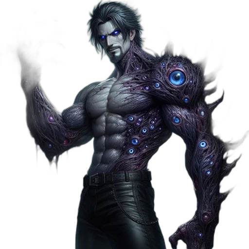 creature, concept art, fantasy art, cyberpunk transparent PNG cut-out