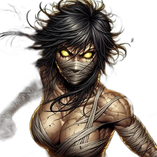 mask, comic book art, fantasy art, concept art transparent PNG cut-out