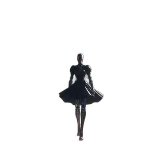 dress, robot, crown, sword transparent PNG cut-out