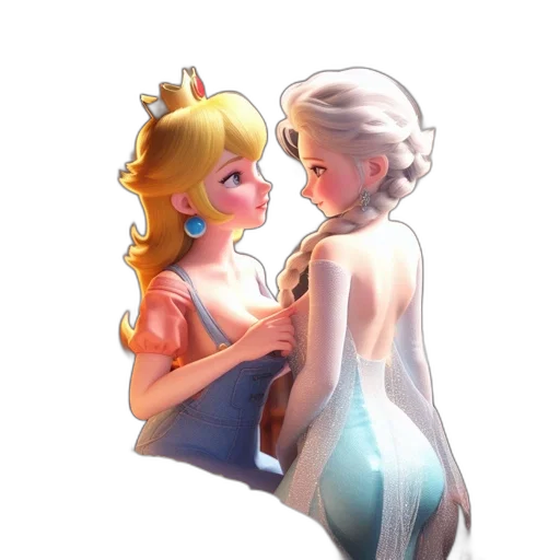 crown, dress, watercolor, concept art transparent PNG cut-out