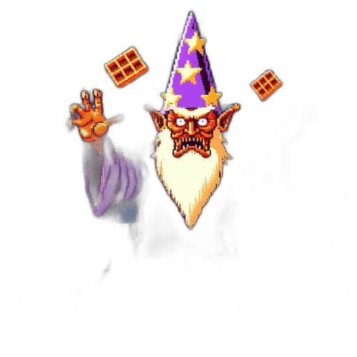 staff, crown, dragon, weapon transparent PNG cut-out