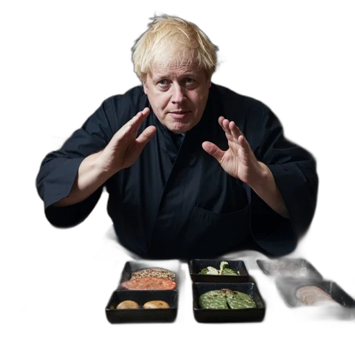 food, jacket, chef, gestures transparent PNG cut-out
