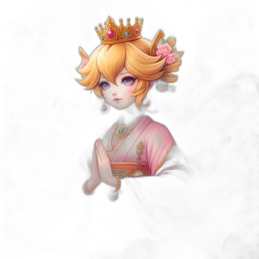 crown, staff, mask, face transparent PNG cut-out
