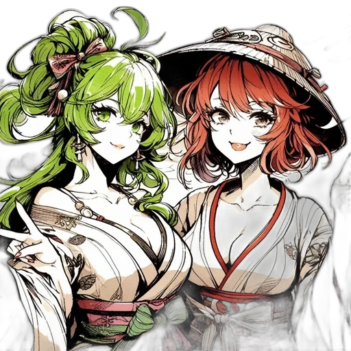 hat, concept art, anime, fantasy art transparent PNG cut-out