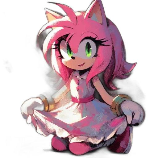 dress, creature, staff, animal transparent PNG cut-out